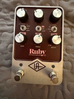 Universal Audio Ruby ‘63 Too Boost Amplifier