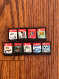 Nintendo Switch Games – $25 Each