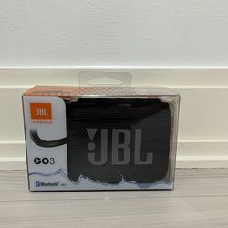 JBL Go 3- New In Black