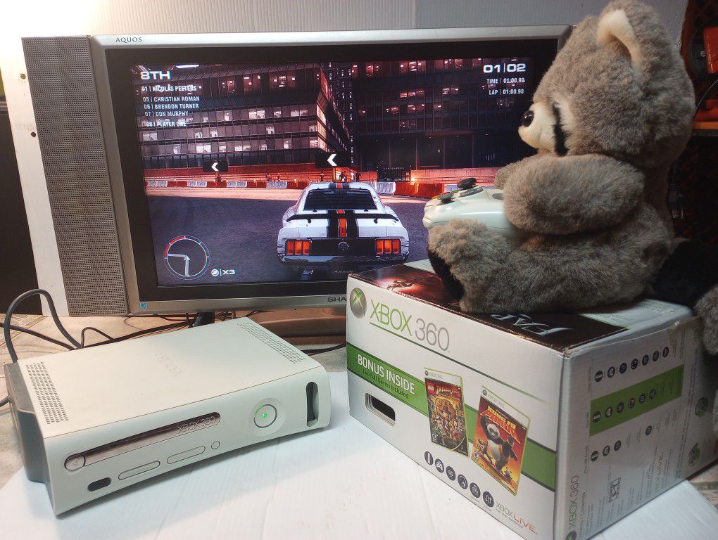 Xbox 360 Console Complete In Box