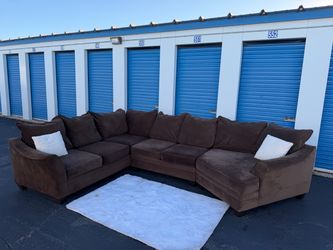 Brown Sectional Free Delivery