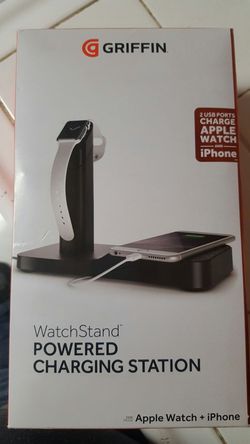 Apple watch + iPhone charging station