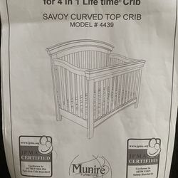 Munire 4 In 1 Lifetime Crib & Dresser Set