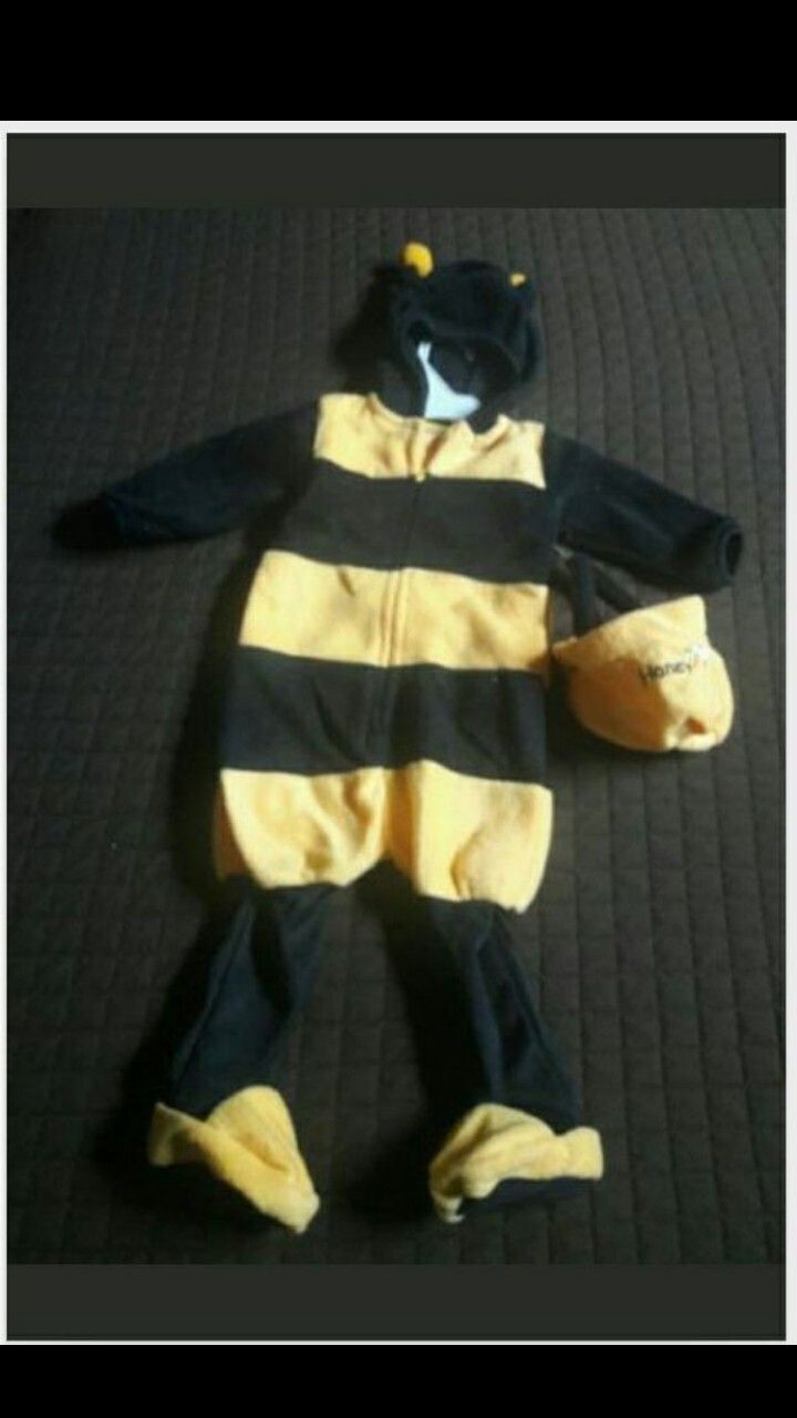 Baby Grand Bumble Bee Costume  size 3/6 months