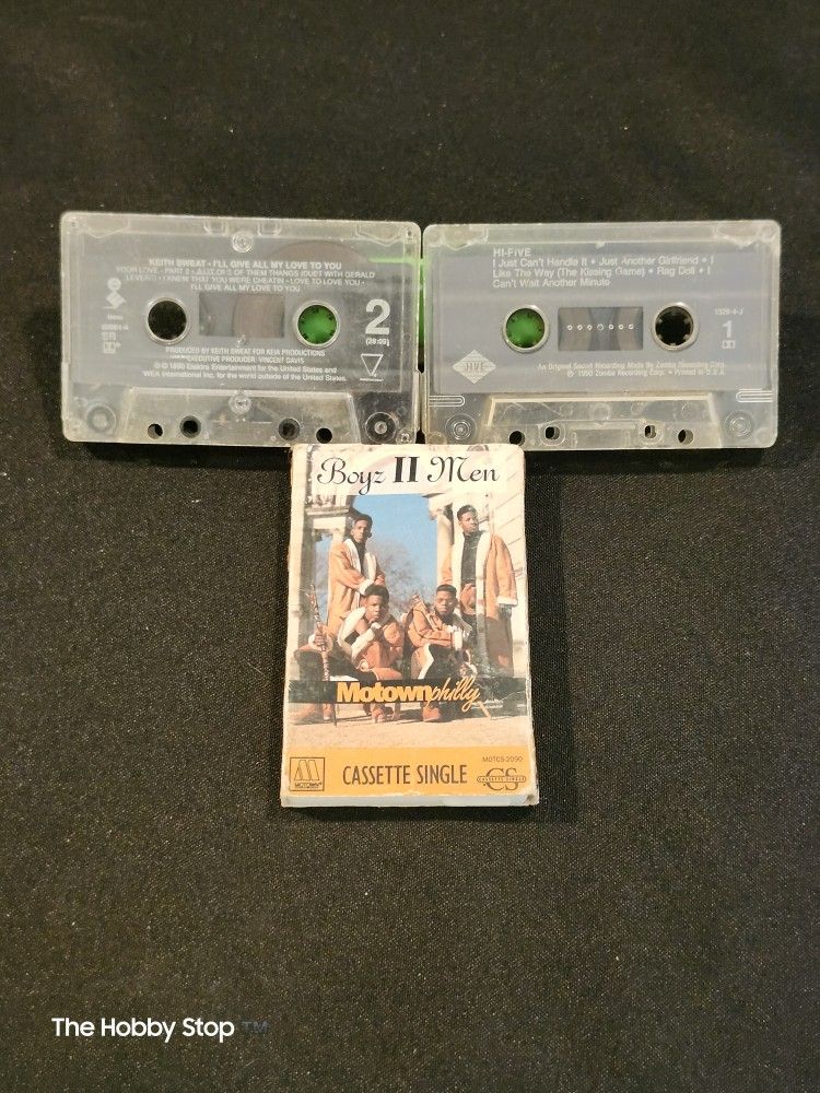Cassette Tapes Casingle $20 Boyz To Men, High Five , Keith Sweat