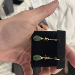 Jade , Aquamarine, and Diamond Jewelry! Never Worn Earrings and Necklaces