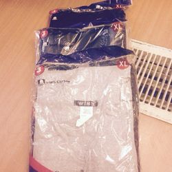 3 packages of shirts 3 on each xL