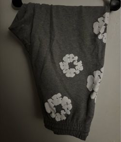 Denim tears sweatpants grey size XXL