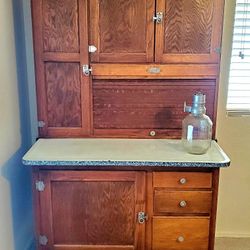 Gorgeous Antique Hoosier Kitchen Cabinet