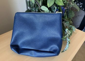 New Blue Makeup Pouch