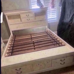 Queen Bed Frame $400