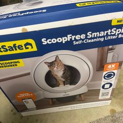 Self cleaning, litter box