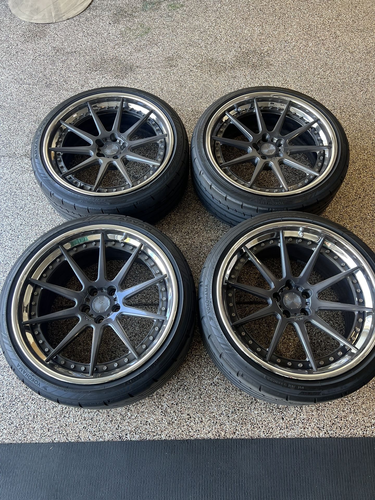 20” Adv1 wheels and tires