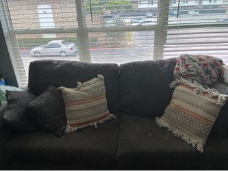 Homezone Grey Couch and Loveseat Set
