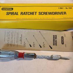 New Spiral Rachet Screwdriver