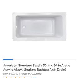 American Standard Bathtub