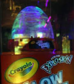 Crayola Spinning Glow Dome Night Light Toy