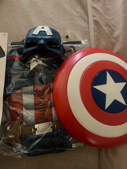 Captain America costume child size 4-6