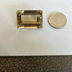 One Loose Citrine Gem there’s Jim This Gem Is This Gym What The Fuck