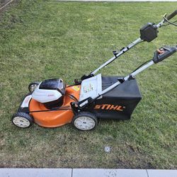 Stihl Battery Powered Lawn Mower $275
