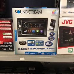 Soundstream Double Din Stereo with Bluetooth On sale for 69.99