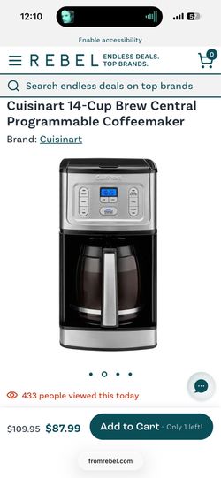 Coffee maker- like new