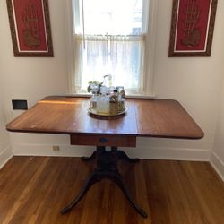 PRICE DROP!! Gorgeous Solid Wood Antique Table