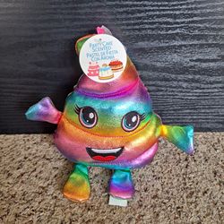 Rainbow Poop Plush