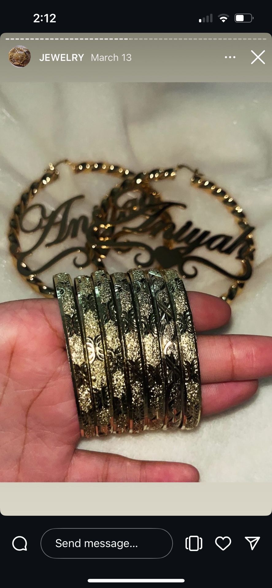 Gold Plated Bangles/ Bracelets