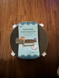 Catstages Scratch, Snuggle & Rest Corrugated Cat Scratcher With Catnip