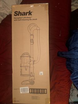 Shark deluxe blue vacuum