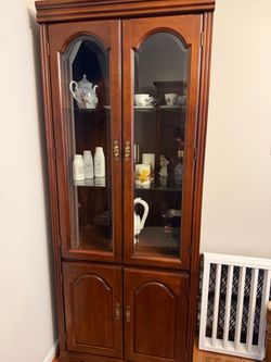 Dining room China and storage cabinet