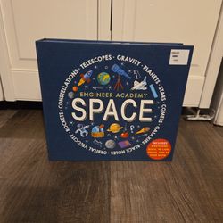 Engineer Academy Space Book And Model Set