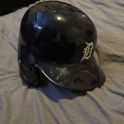 victor martinez game worn helmet