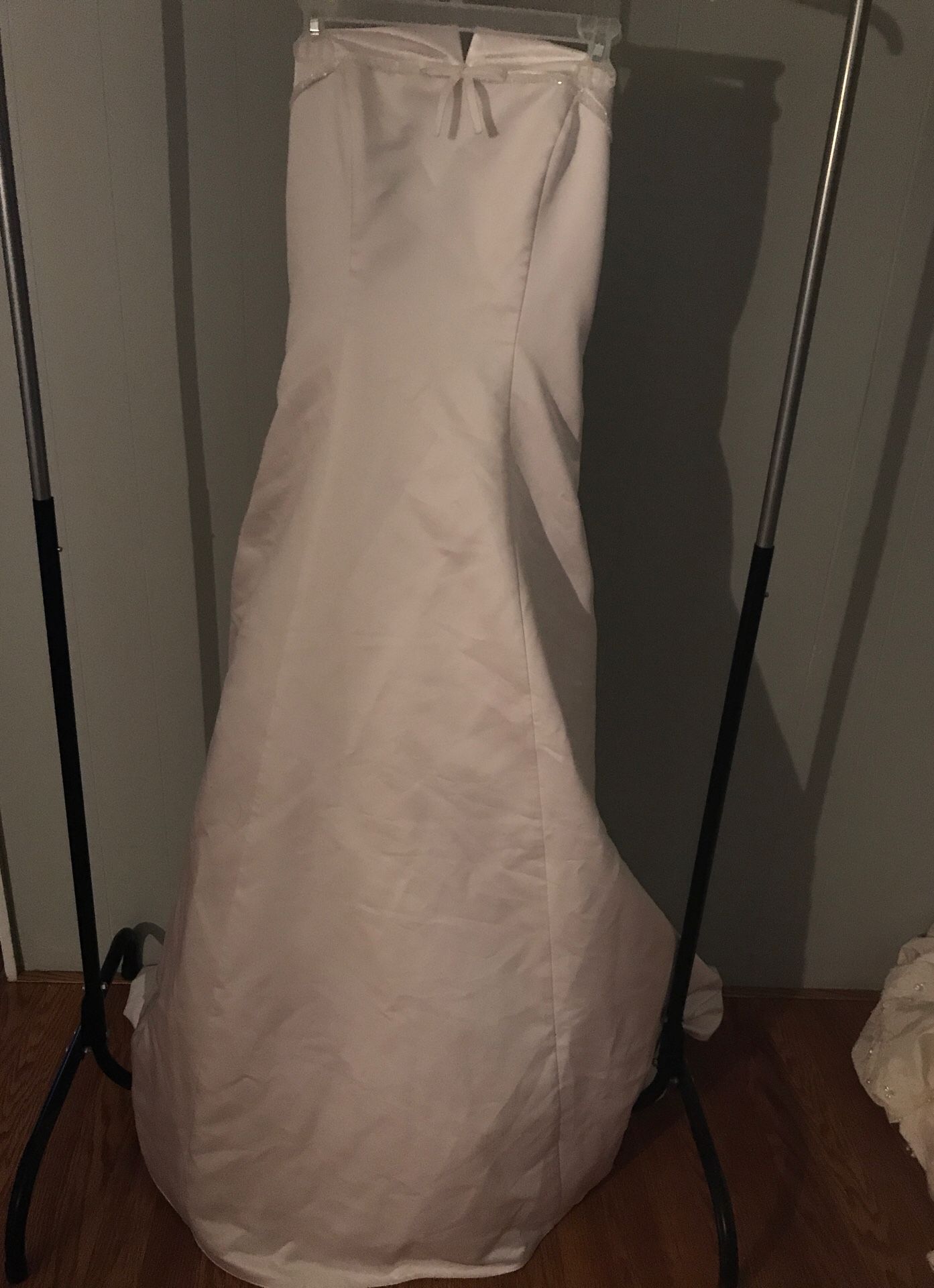 NEW white Wedding Dress Gown Size 14