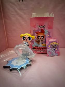 Mighty Jaxx Blind Box - Kwistal The Powerpuff Girls Figure Series - BUBBLES