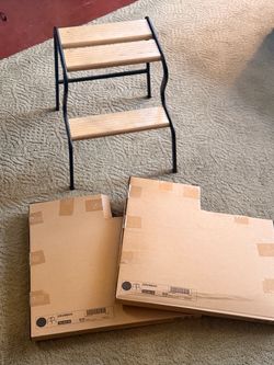 IKEA stepstool - Grubban- New in Box, sturdy, 2 available