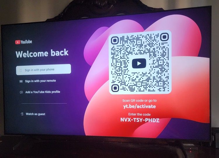 SAMSUNG 65inch Crystal UHD 4K Smart TV