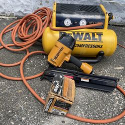 4 Gal Air Compressor and Framing Nailer