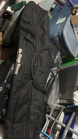 On stage stands Bag