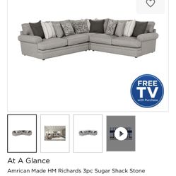 3 Sectional Cindy Crawford 