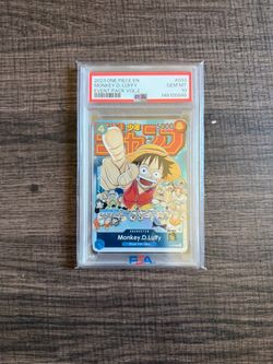 2023 One Piece EN Monkey D. Luffy #033 Event Pack Vol.2 PSA 10 Gem Mint