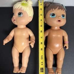 Baby Alive Dolls $7 for Both