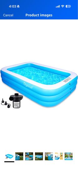 Toysical inflatable pool