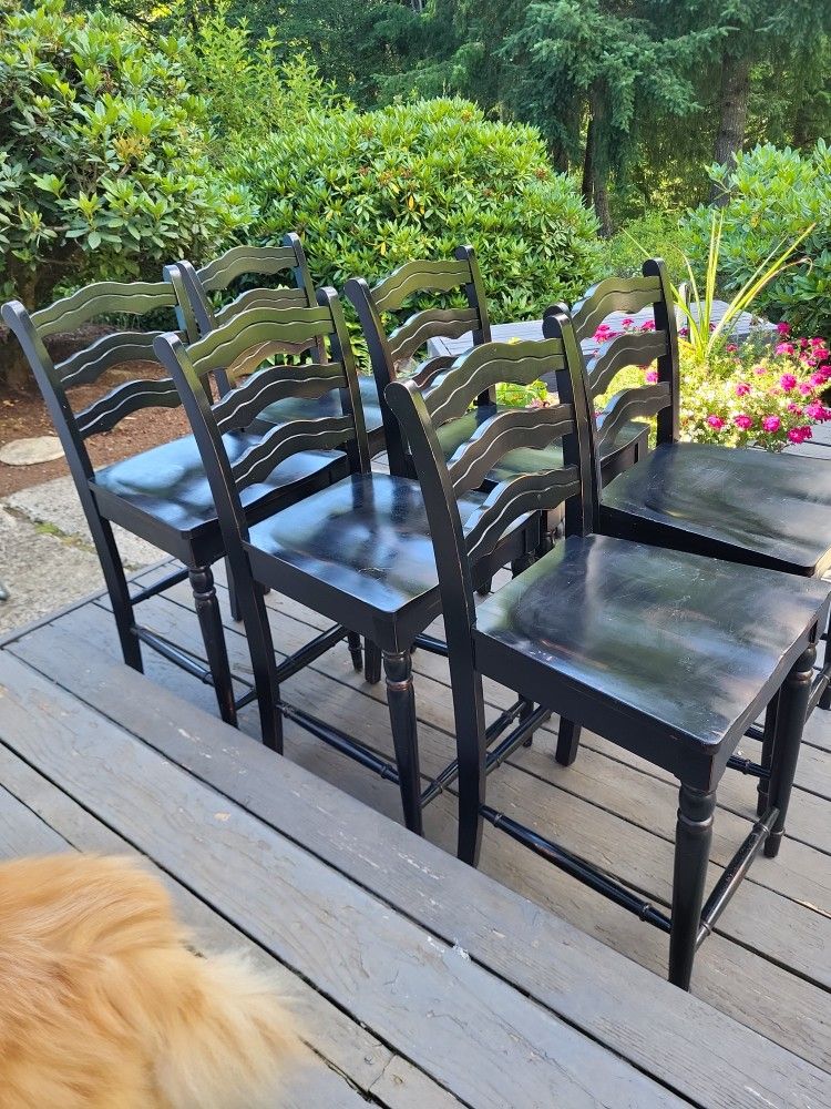 Solid Wood Dining Chairs.