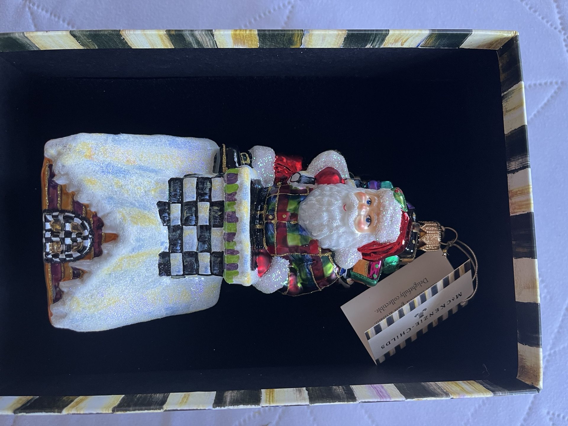 Mackenzie -Childs Christmas Ornaments 