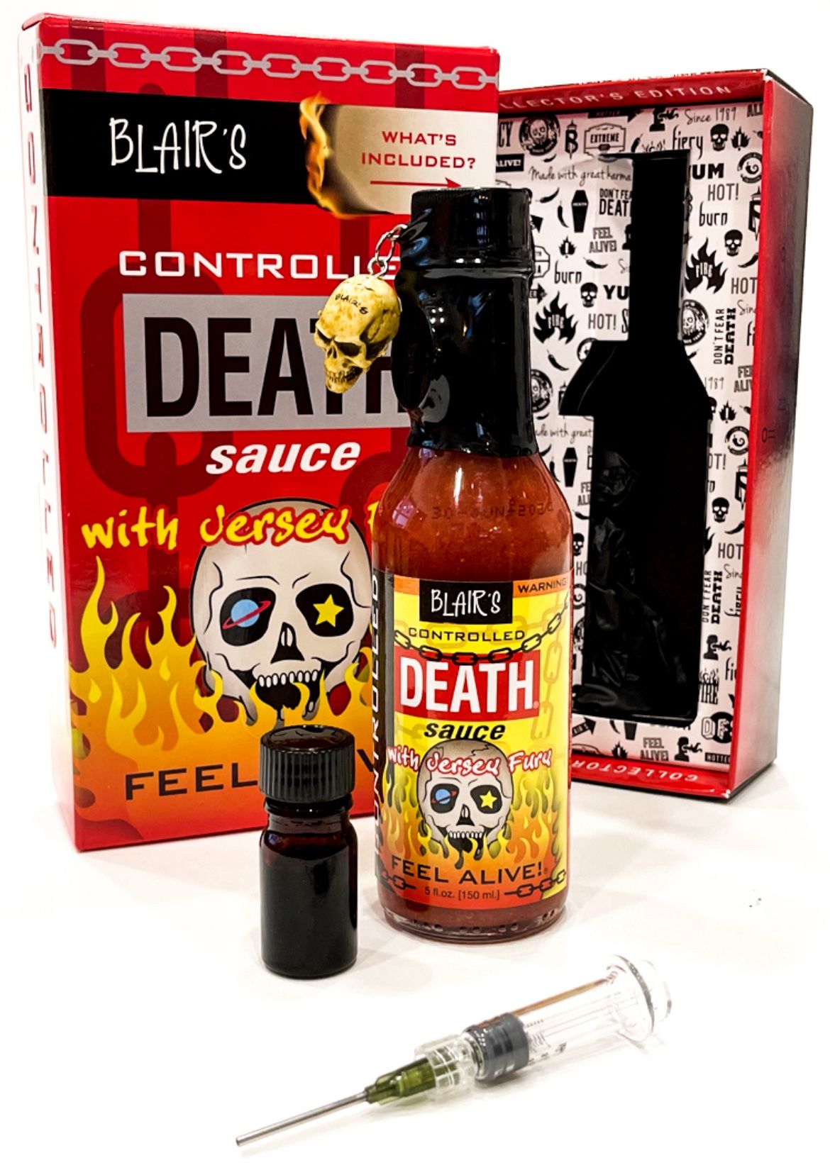 🔥 Blair’s Controlled Death Sauce 🌶 1.3M SHU - Jersey Fury - Collector’s Edition 🔥