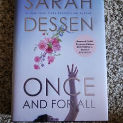 Once And For All By Sarah Dessen