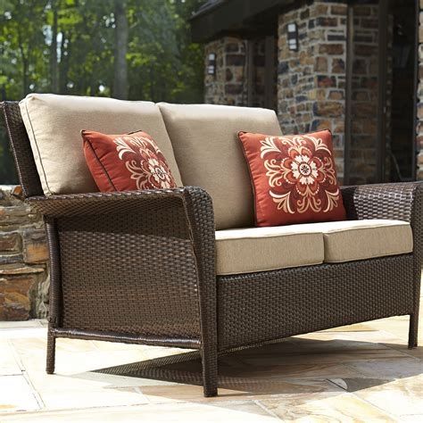 Ty Pennington Loveseat And Ottoman “Style Parkside Collection”