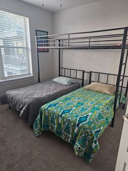 Steel triple bunk bed for sale